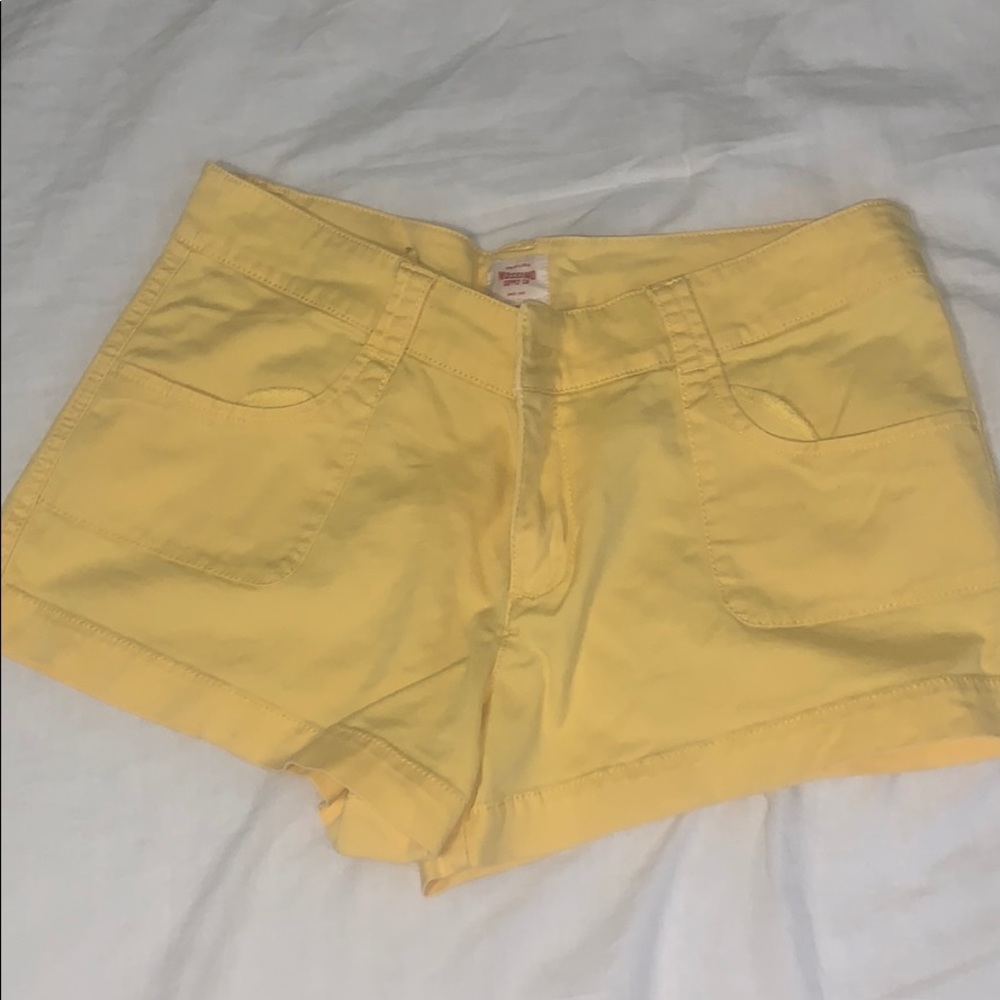 Yellow Shorts